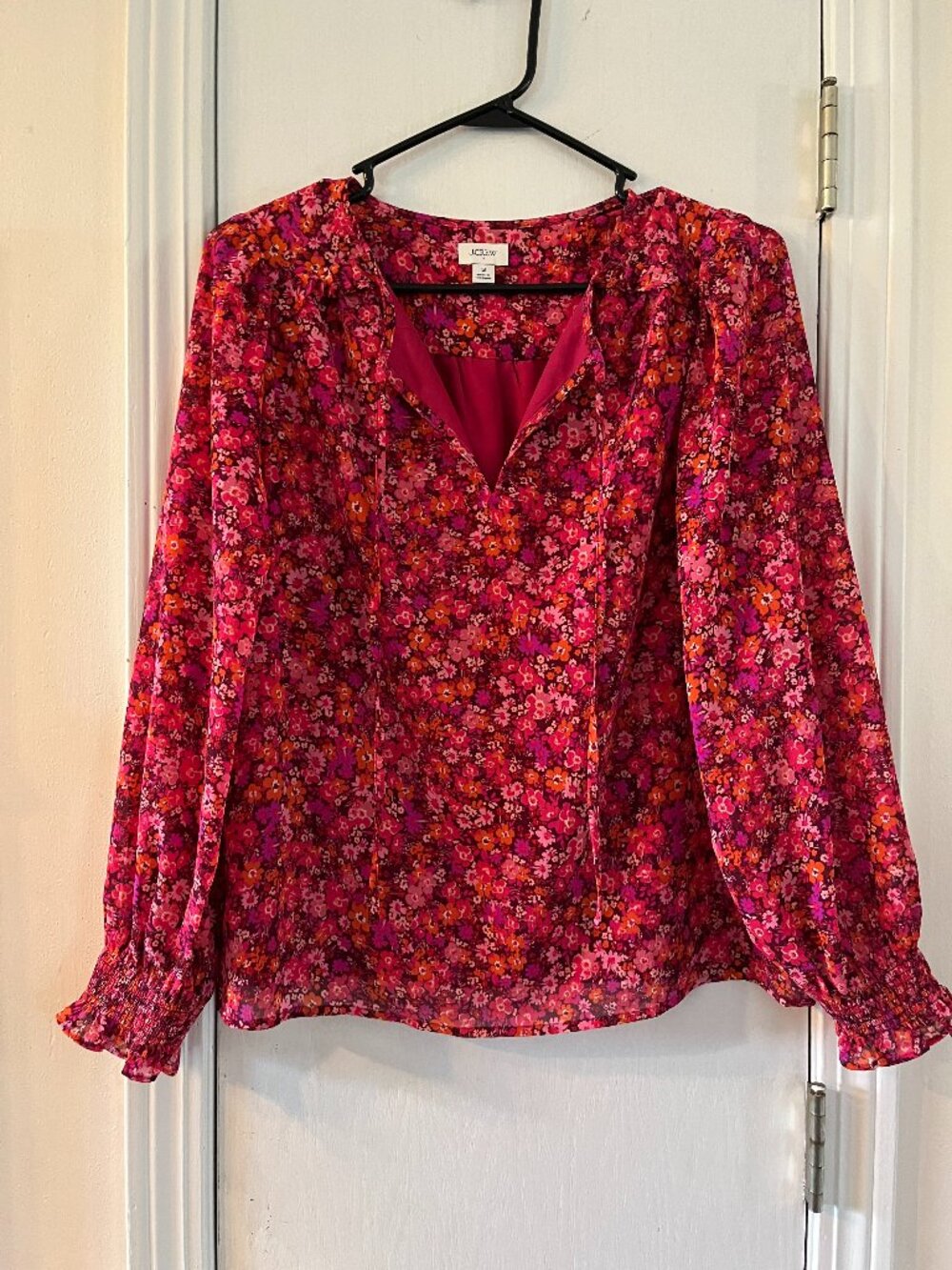 J. Crew Popover Blouse